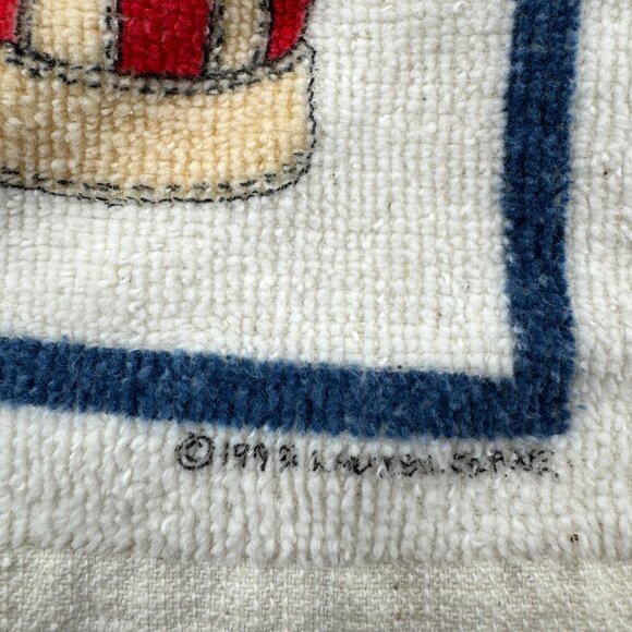 Vtg Golf Towels set of 5 Edgewater Casino Womens Navy Golf B of A First American - Picture 9 of 9